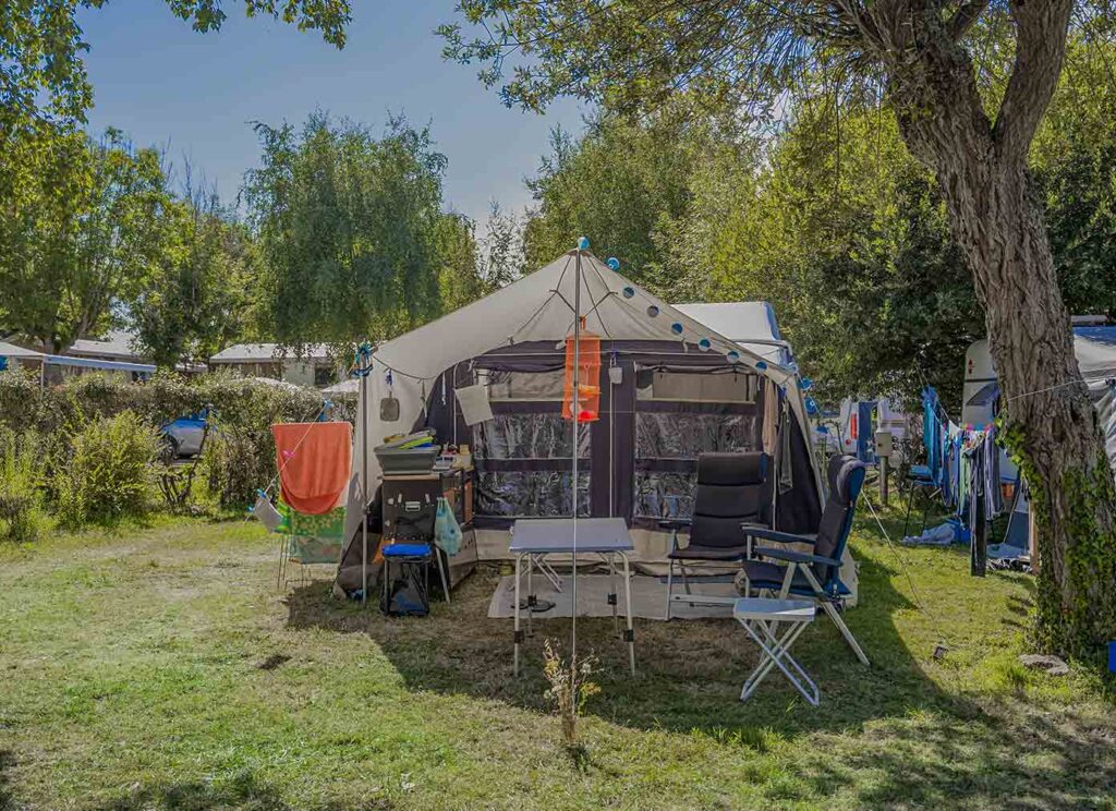 Bretagne vakantie in een tent