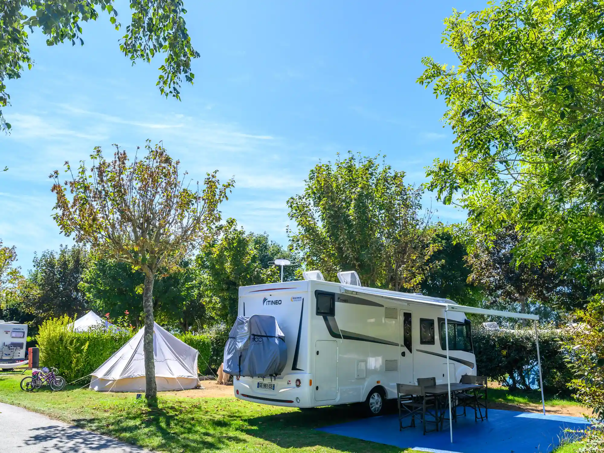 emplacement camping finistere